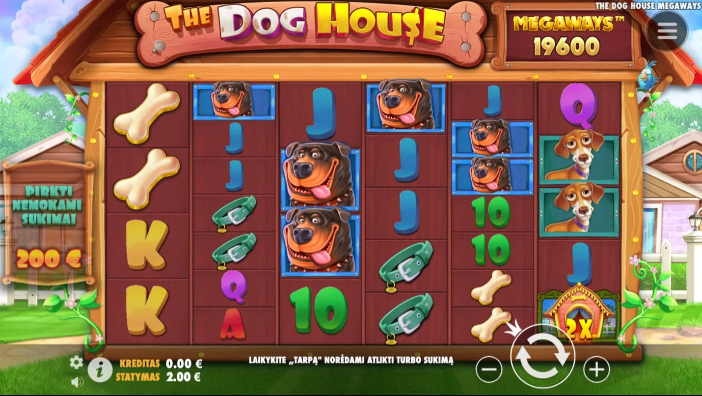 The Dog House Megaways Slot Oyna 2025